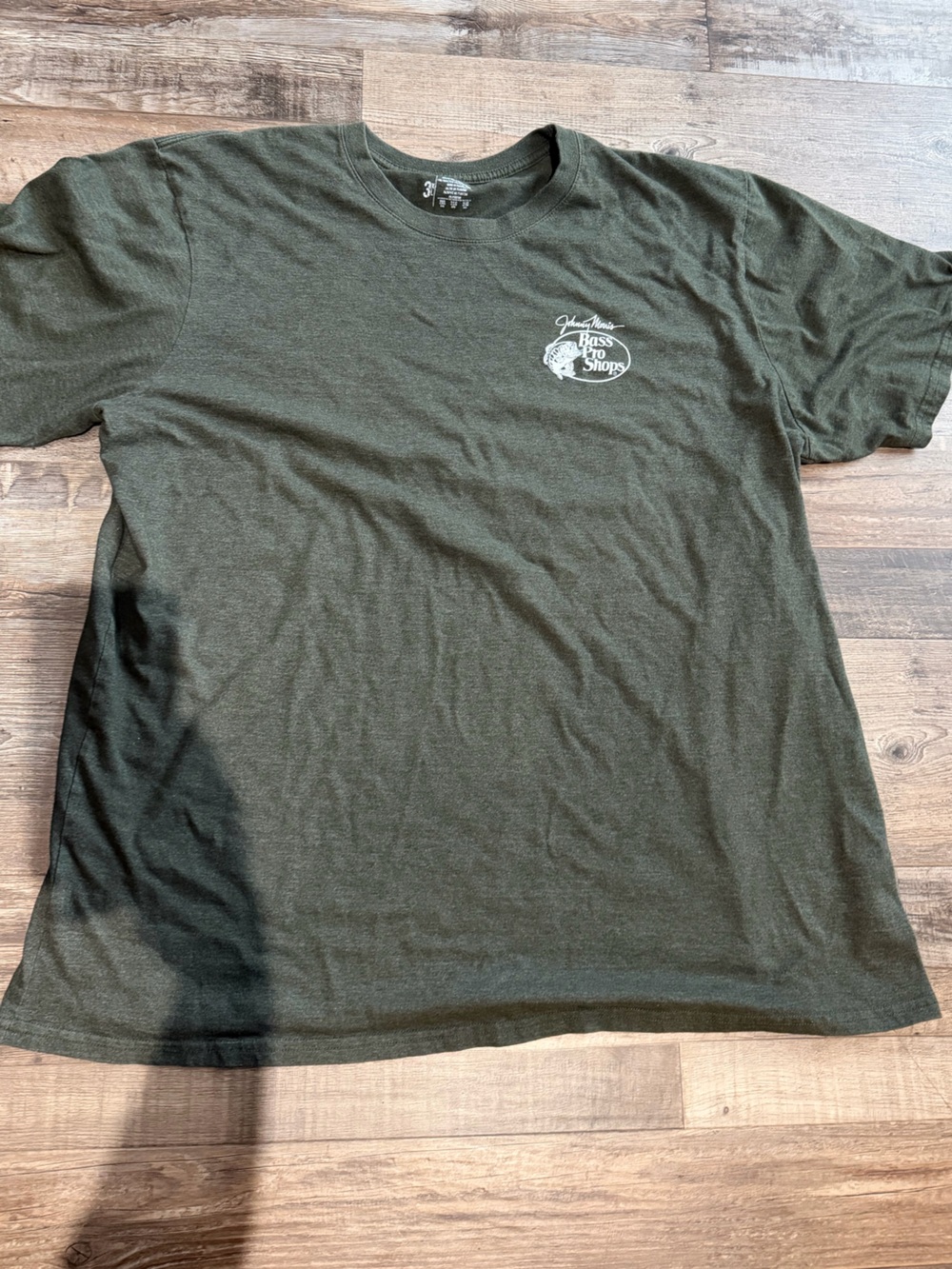 Bass Pro Shops  Green Short Sleeve Logo Tee -